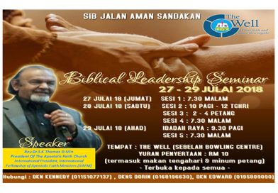 Biblical Leadership Seminar Biblical Leadership Seminar